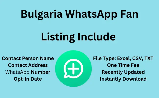 Bulgaria whatsapp fan