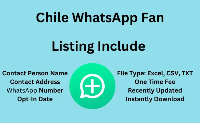 Chile whatsapp fan