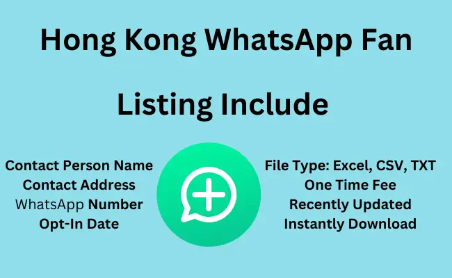 Hong Kong whatsapp fan