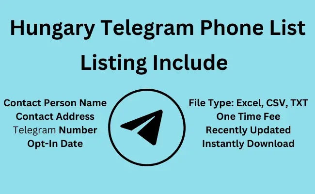 Hungary telegram phone list