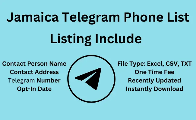 Jamaica telegram phone list