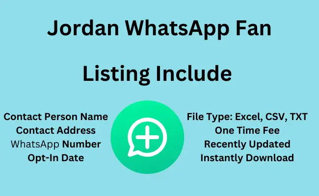 Jordan whatsapp fan