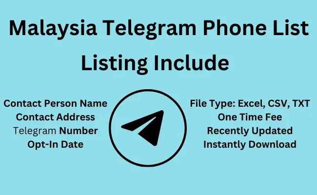 Malaysia telegram phone list