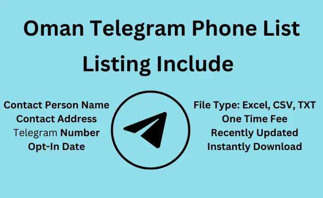 Oman telegram phone list