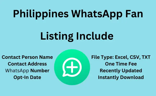 Philippines whatsapp fan