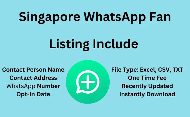 Singapore whatsapp fan