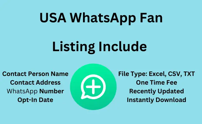 USA whatsapp fan