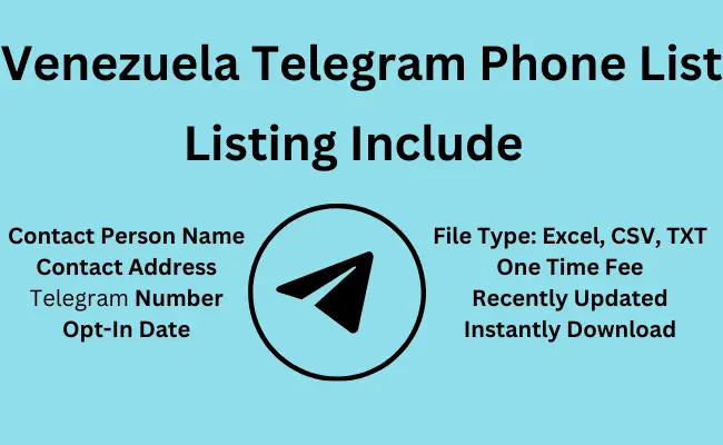 Venezuela telegram phone list